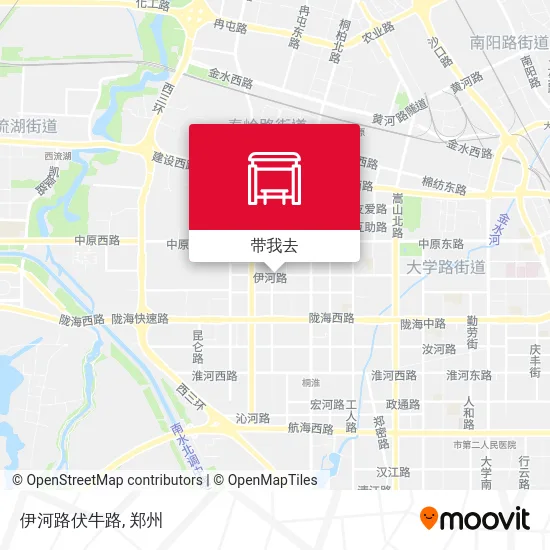 伊河路伏牛路地图