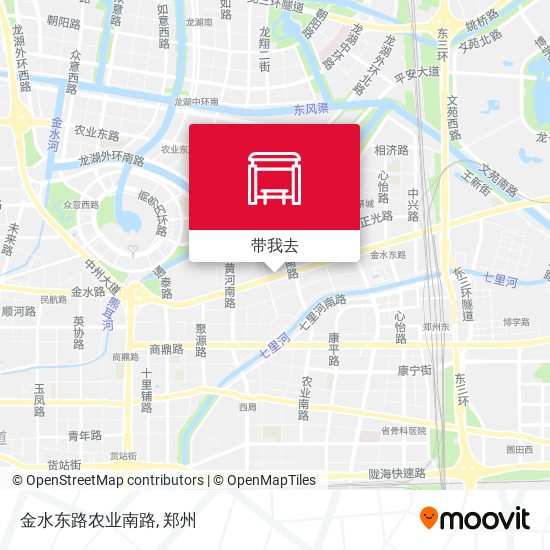 金水东路农业南路地图