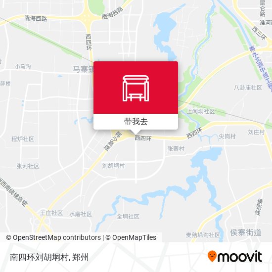 南四环刘胡垌村地图