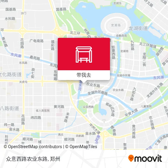 众意西路农业东路地图