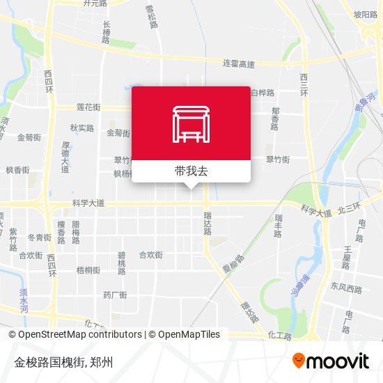 金梭路国槐街地图