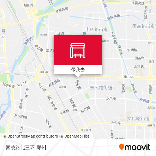 索凌路北三环地图