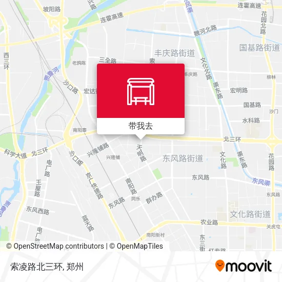 索凌路北三环地图