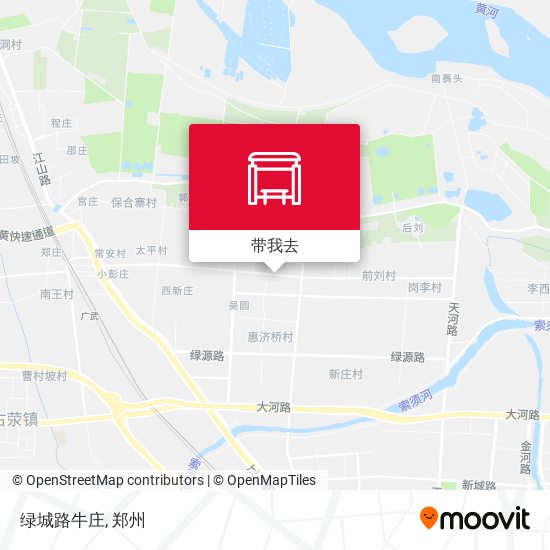 绿城路牛庄地图