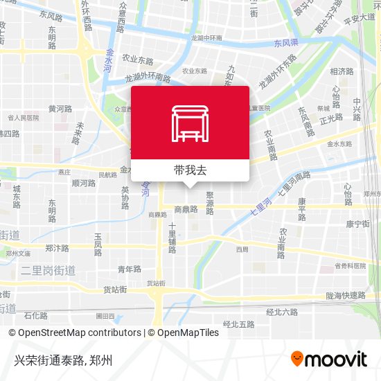 兴荣街通泰路地图