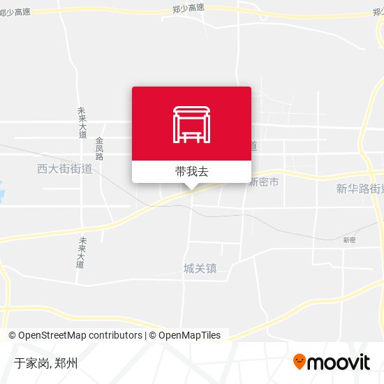 于家岗地图