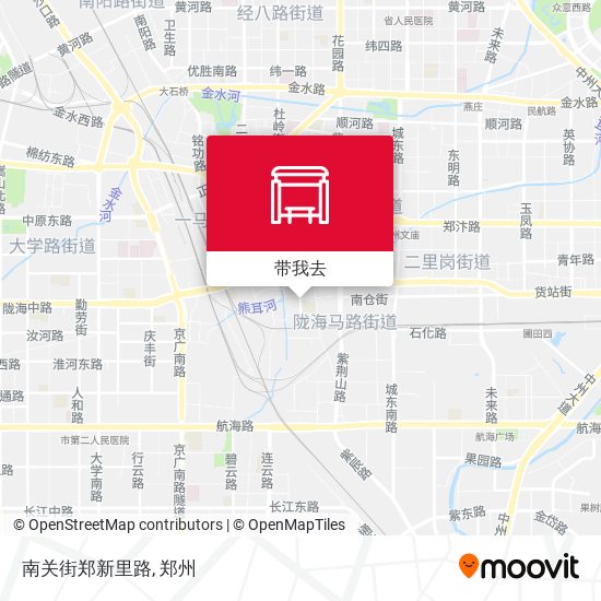 南关街郑新里路地图