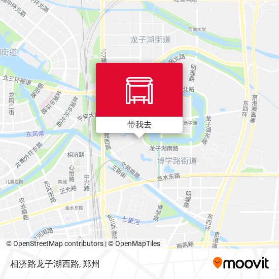 相济路龙子湖西路地图