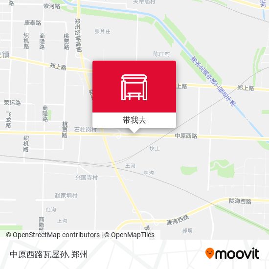 中原西路瓦屋孙地图