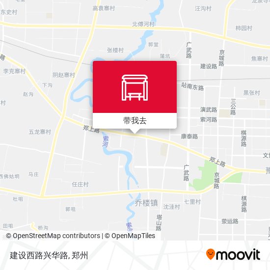 建设西路兴华路地图