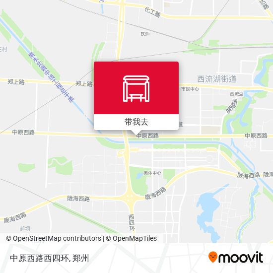 中原西路西四环地图