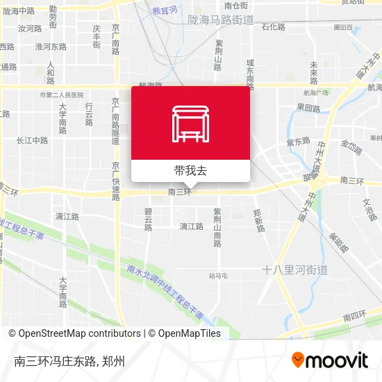 南三环冯庄东路地图