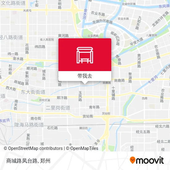 商城路凤台路地图