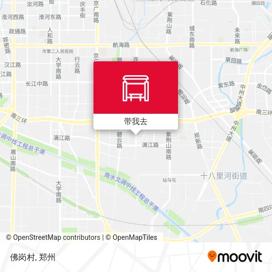 佛岗村地图