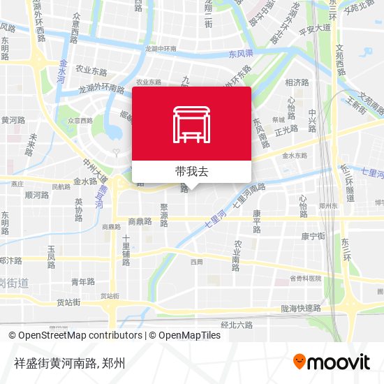 祥盛街黄河南路地图