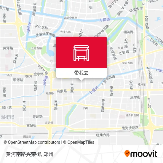 黄河南路兴荣街地图