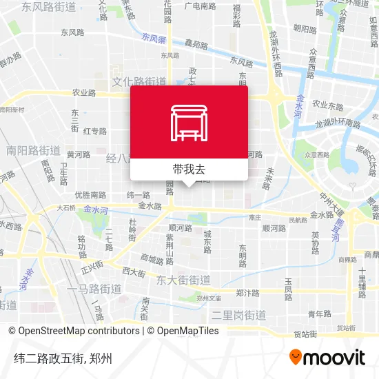 纬二路政五街地图