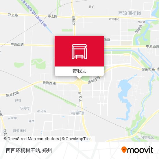 西四环桐树王站地图