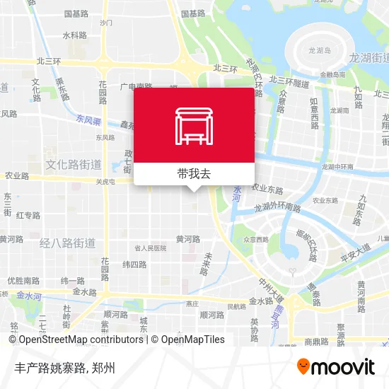 丰产路姚寨路地图