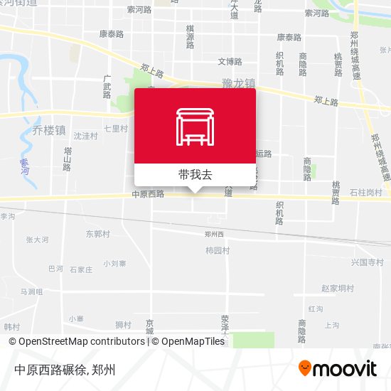 中原西路碾徐地图