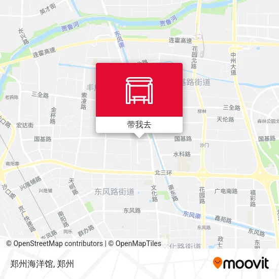 郑州海洋馆地图