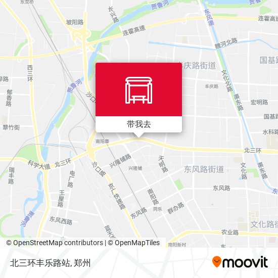 北三环丰乐路站地图