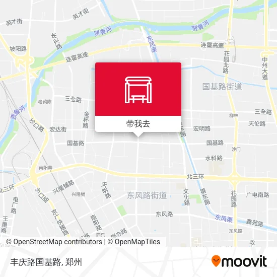 丰庆路国基路地图