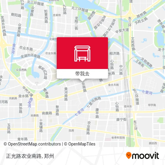 正光路农业南路地图