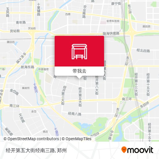 经开第五大街经南三路地图