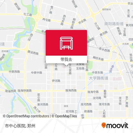 市中心医院地图
