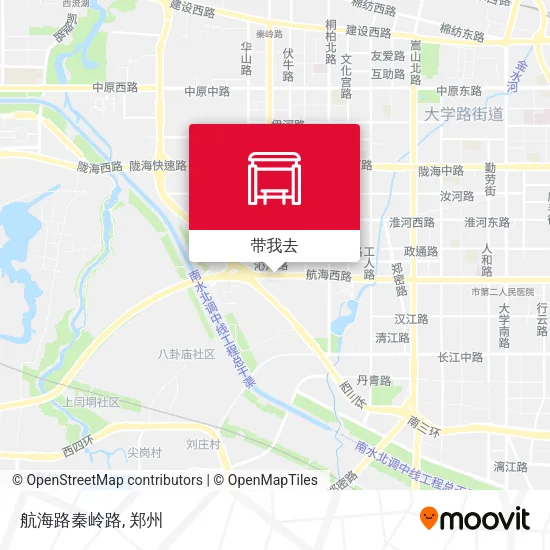 航海路秦岭路地图
