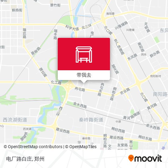 电厂路白庄地图