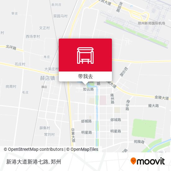 新港大道新港七路地图