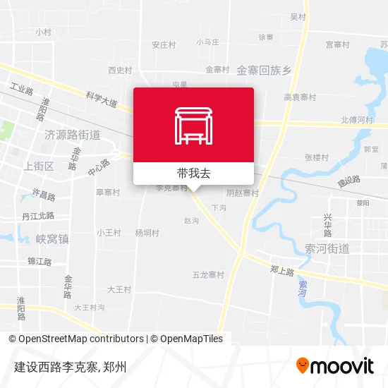 建设西路李克寨地图