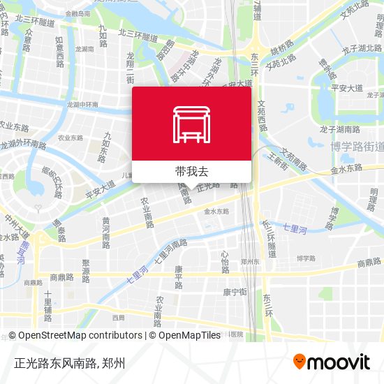 正光路东风南路地图