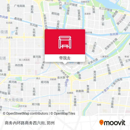 商务内环路商务西六街地图