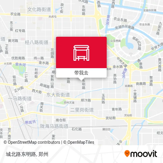 城北路东明路地图