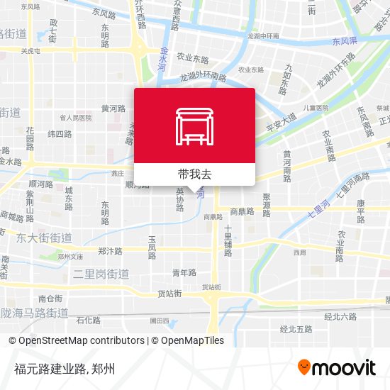 福元路建业路地图