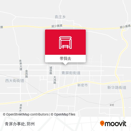 青屏办事处地图