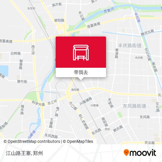 江山路王寨地图