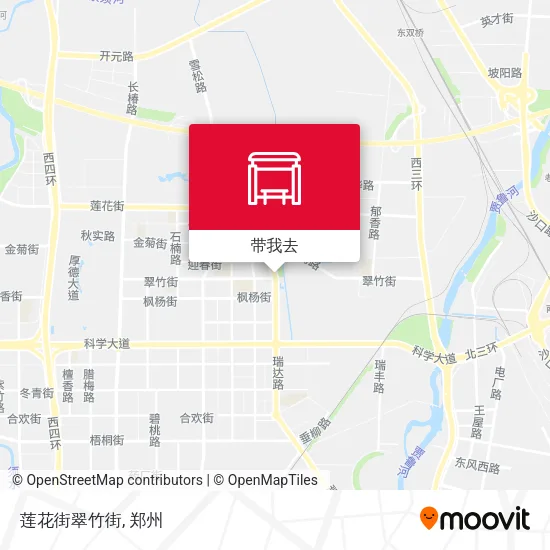 莲花街翠竹街地图