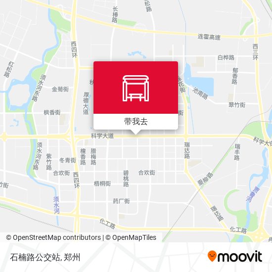 石楠路公交站地图