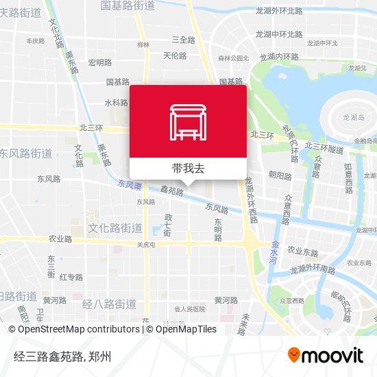 经三路鑫苑路地图