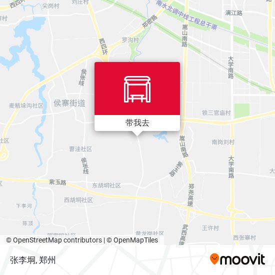 张李垌地图