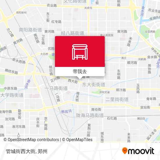 管城街西大街地图