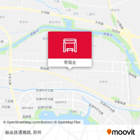 杨金路通雅路地图