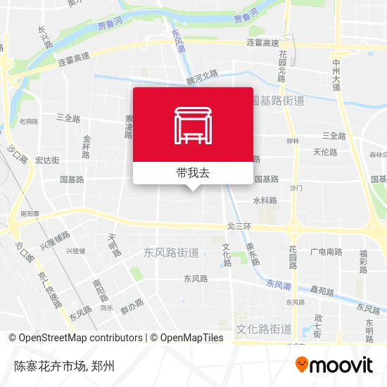 陈寨花卉市场地图