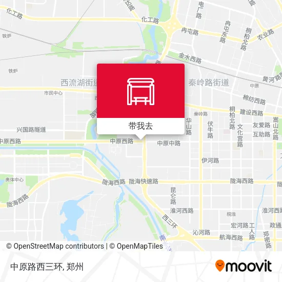 中原路西三环地图