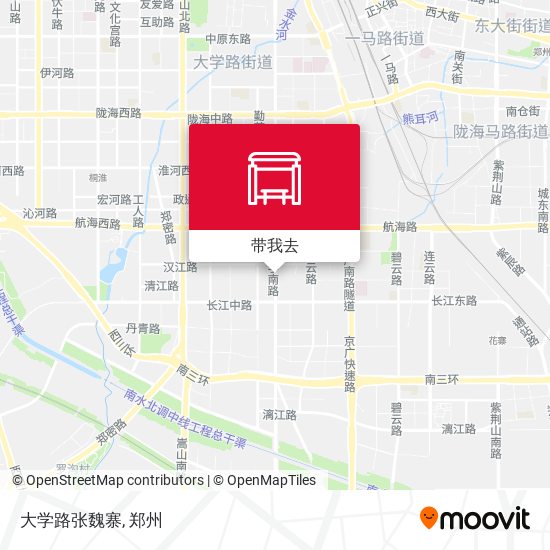 大学路张魏寨地图