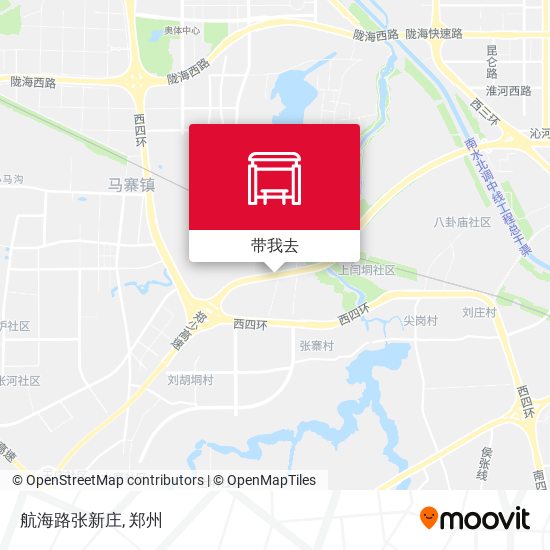 航海路张新庄地图